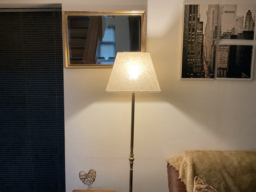 Lampada terra oro con - da,