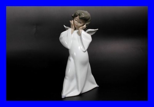 Lladro angelo pensieroso - lladro, pensieroso"