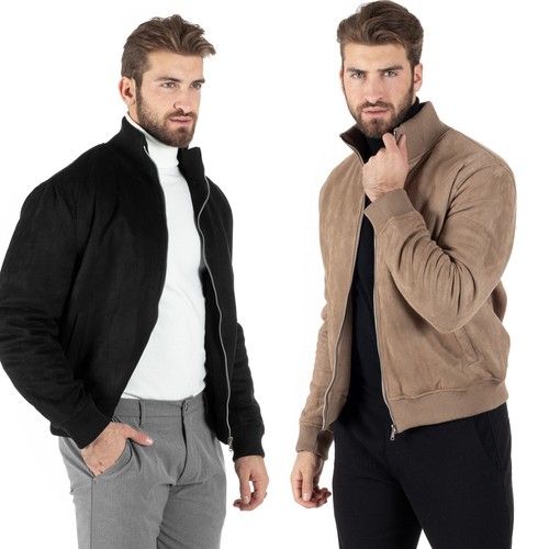 Giubbotto uomo college - giubbotto, con