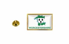 Spilla Pin Badge Pin's Bandiera Pays Cartolina Regno Tinta Worcestershire