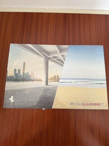 Ferrari gtc4 lusso brochure - t,