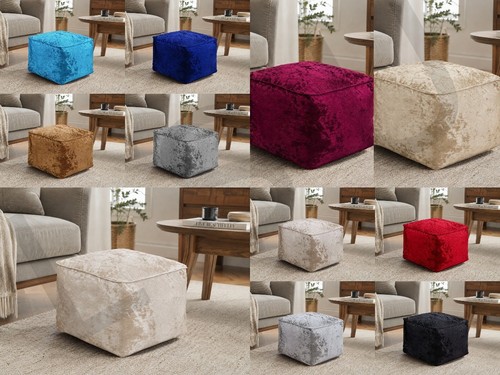 Pouf lusso velluto - lusso,