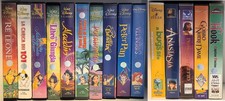 Lotto di 15 videocassette VHS Disney