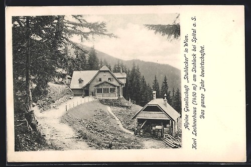 Cartolina karl lechner - cartolina,