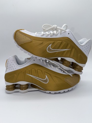 Nike shox metallic gold - nike,