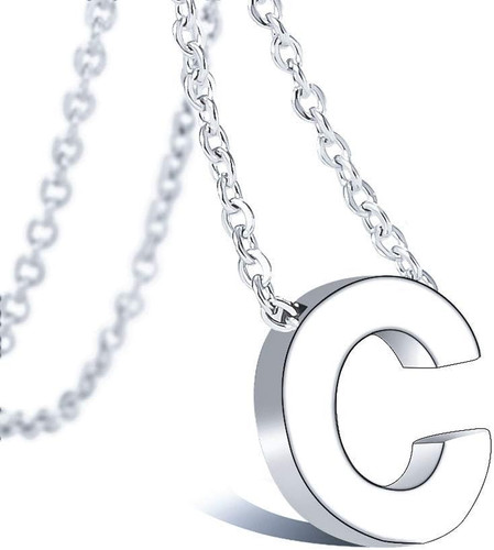 Collana lettera iniziale per - collana,