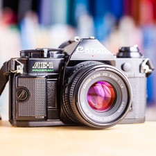 Rare Canon AE-1 Program Noir +