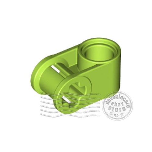 Lego 6536 connettore lime - 2x,