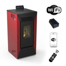 Stufa a pellet wifi Courmayeur