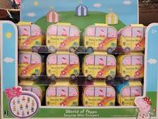 Peppa Pig Mini Camper Van Surprise Confezione Scatola da 24 Pezzi Nuovo
