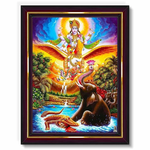 Quadro lord vishnu monte - lord,