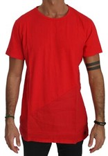 T-shirt KM ZERO cotone rosso