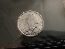 1934 MAX BAER ELAH BON CARTONCINO BASSORILIEVO IN LAMINA ??? RARO COME FOTO