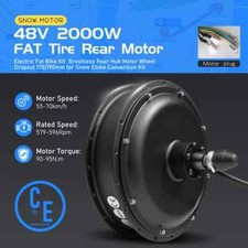 Bicicletta Elettrica Neve Fat