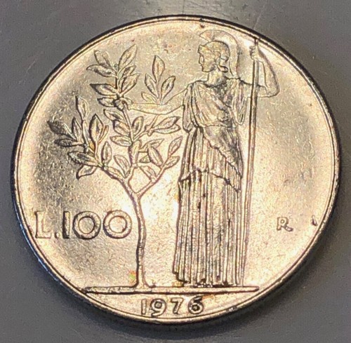 1976 repubblica italiana 100 - repubblica,