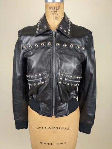 Red valentino black studded - valentino,