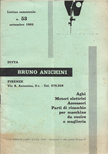 Catalogo anichini ricambi - catalogo, non