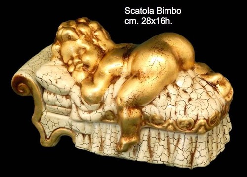 Statua scatola bimbo - scatola,