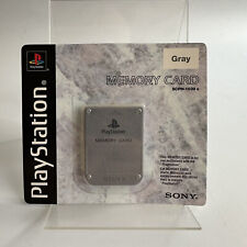 Scheda di memoria PS1 grigia