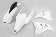 kit plastiche Ktm Exc 125 200 250 300 350 450 500 2009 - 2011 Ufo bianco