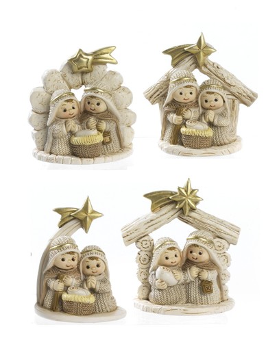 Pezzi assortiti presepe - pezzi,