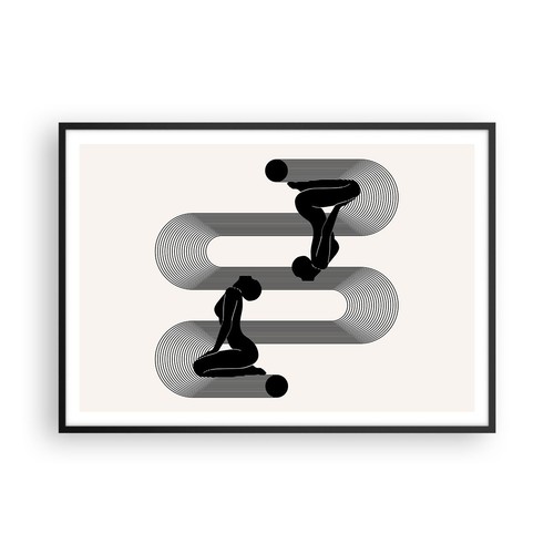 Poster 100x70cm donne linee - 100x70cm,