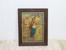 Antico Immagine Sacra " Santa