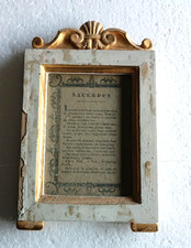 CORNICE ANTICA CARTAGLORIA LUIGI XVI