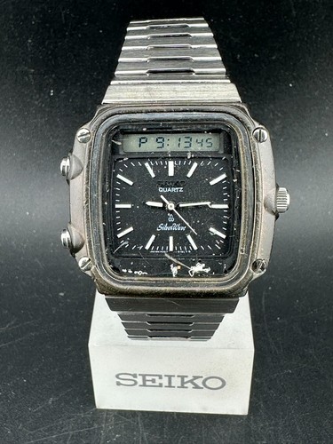Seiko silverwave ana digi - ana-digi, uomo