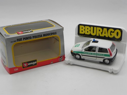 Burago fiat punto - burago, polizia