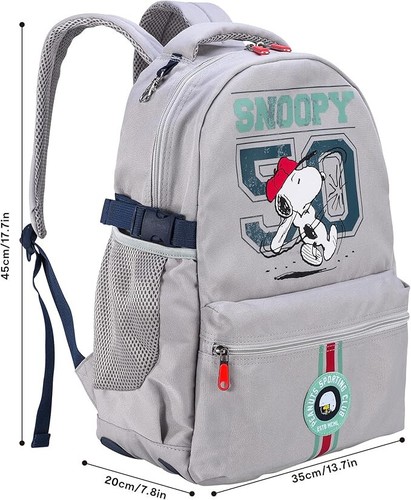 Snoopy peanuts deluxe - snoopy, zaino