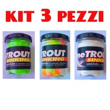 Kit 3 Pastelle Da Pesca Trota