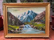 DIPINTO OLIO SU TELA 1965 -