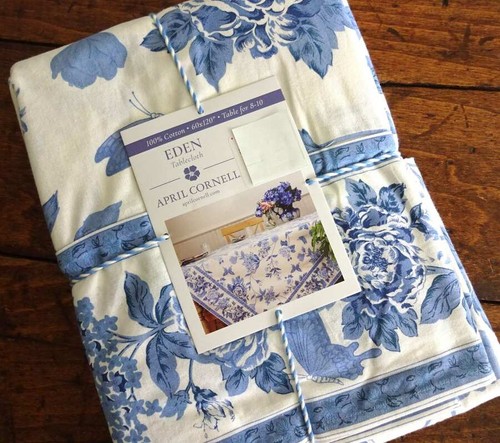 April cornell eden - blu, bianco