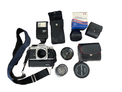 Nikon fotocamera vintage - nikon, fg-20