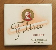 Pacchetto vuoto sigarette vintage - Filtra Orient - Come nuovo - Raro !