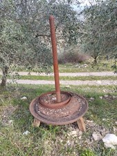 Antico Stretto io Grande E Bellissimo Pigiauva Pressa Uva Oltre 1.5 MT Alto