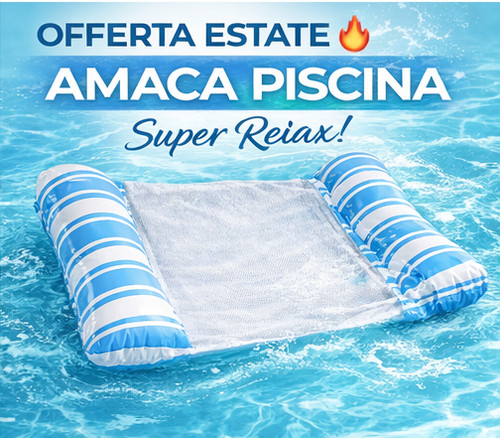 Amaca galleggiante piscina - amaca,