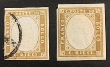 1862 SARDEGNA 10 CENTESIMI