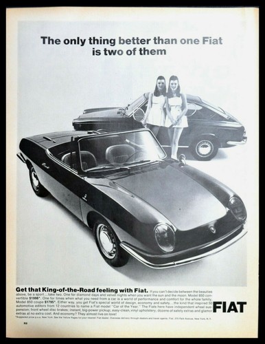 Fiat modello 850 1967 cabrio - fiat,