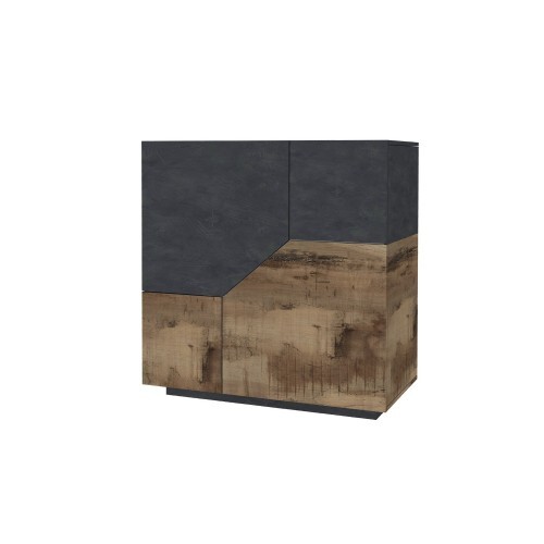 Madia legno grigio acero - legno,