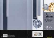 2012 folder Lira Italiana Lamina d'Argento BARRE 1060005962