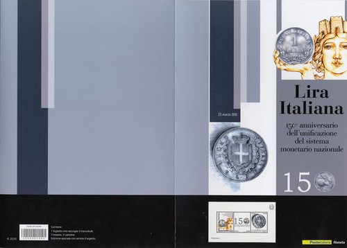 2012 folder lira italiana - lira,