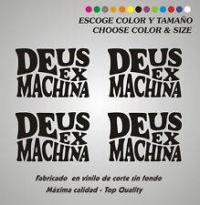 4 x Sticker Vinilo  DEUS EX