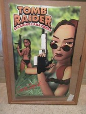 Poster Lara Croft Tomb Raider 1999 animato Eidos Core nuovo con scatola arrotolato sigillato in fabbrica