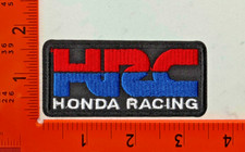 Toppa HRC Honda Racing - Distintivo logo ricamato da stiro/cucito per giacche, gilet