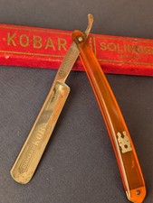 Rasoio dritto vintage "Kobar" Solingen