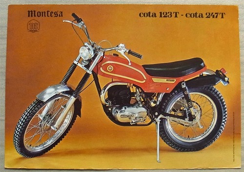 Montesa cota 123t - 123t, 247t