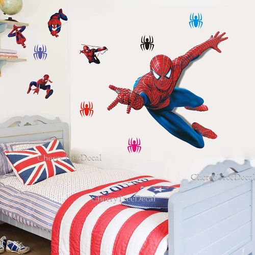 Adesivi murali spiderman - adesivi,