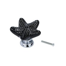 Pomello comò nero antico